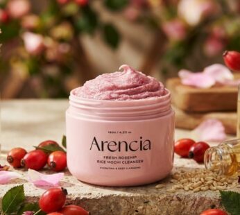 Arencia Fresh Rosehip Rice Mochi Cleanser 120g