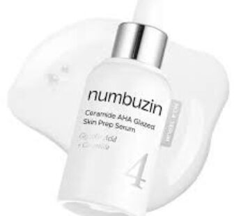 Numbuzin No.4 Ceramide AHA Glazed Skin Prep Serum 30ml